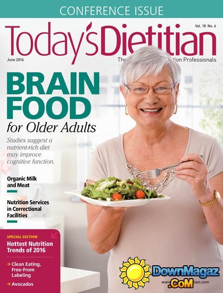 Today's Dietitian - June 2016 Today's Dietitian - June 2016