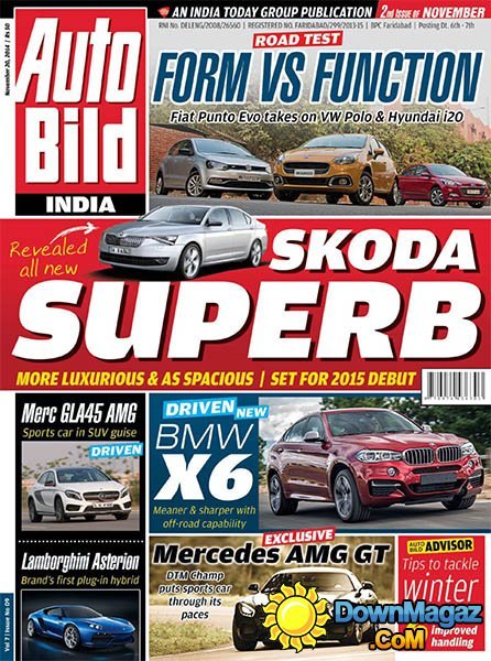 Auto Bild India - 20 November 2014 Auto Bild India - 20 November 2014