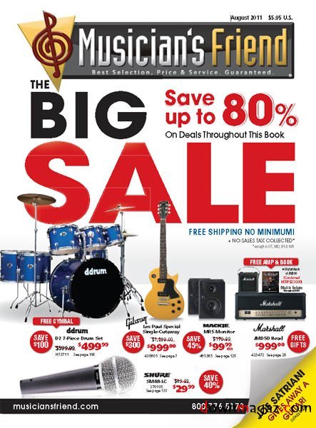 Musician's Friend - August 2011