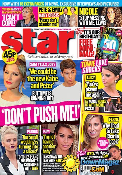 Star Magazine UK - 18 November 2013