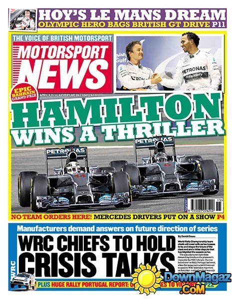 Motorsport News - 9 April 2014
