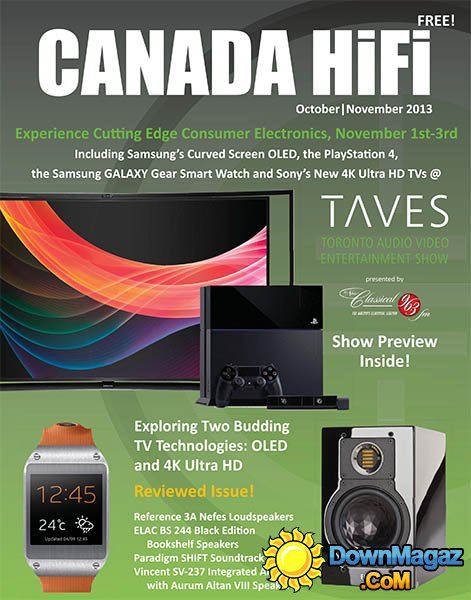Canada HiFi - October/November 2013 Canada HiFi - October/November 2013