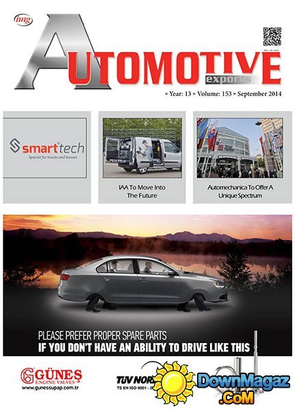 Automotive Exports - September 2014