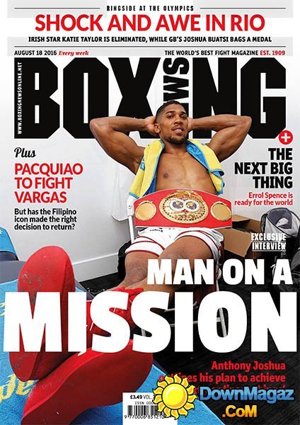 Boxing News - August 18, 2016 Boxing News - August 18, 2016
