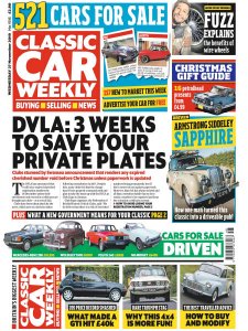 Classic Car Weekly - 27.11.2019 Classic Car Weekly - 27.11.2019