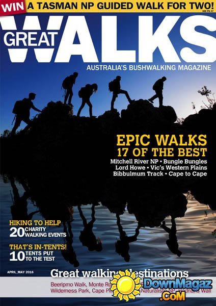 Great Walks - April - May 2016 Great Walks - April - May 2016