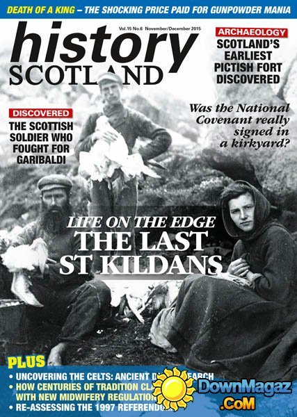 History Scotland UK – November-December 2015 History Scotland UK – November-December 2015