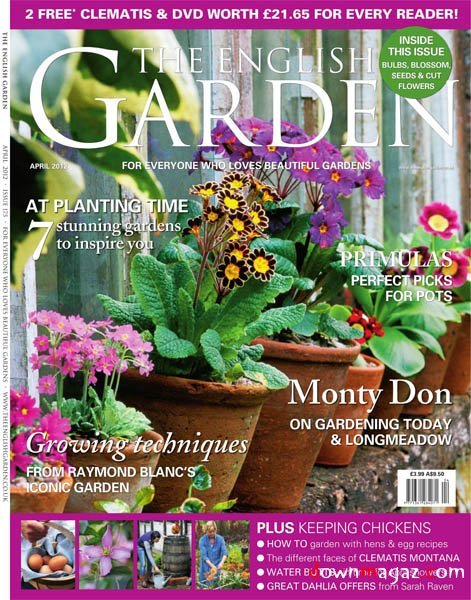 The English Garden - April 2012 The English Garden - April 2012