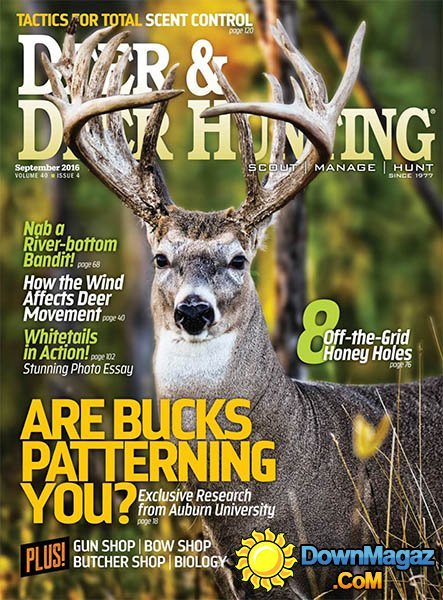 Deer & Deer Hunting - September 2016 Deer & Deer Hunting - September 2016