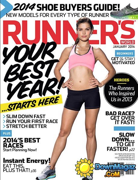 Runner's World South Africa - January 2014