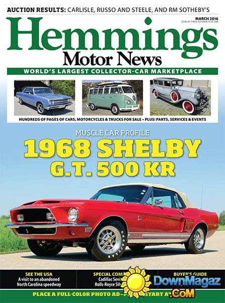 Hemmings Motor News - March 2016 Hemmings Motor News - March 2016