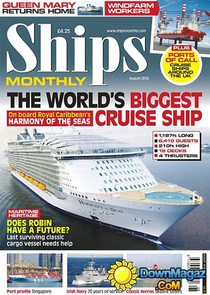 Ships Monthly - August 2016 Ships Monthly - August 2016