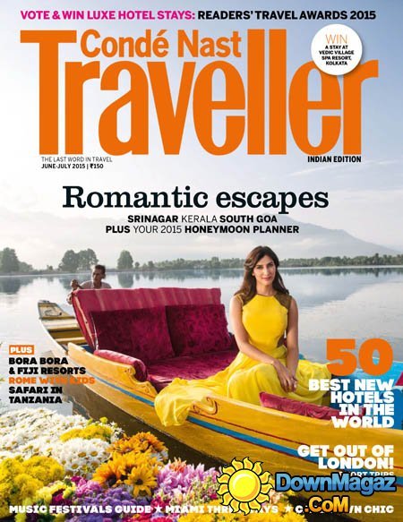 Conde Nast Traveller India - June/July 2015 Conde Nast Traveller India - June/July 2015