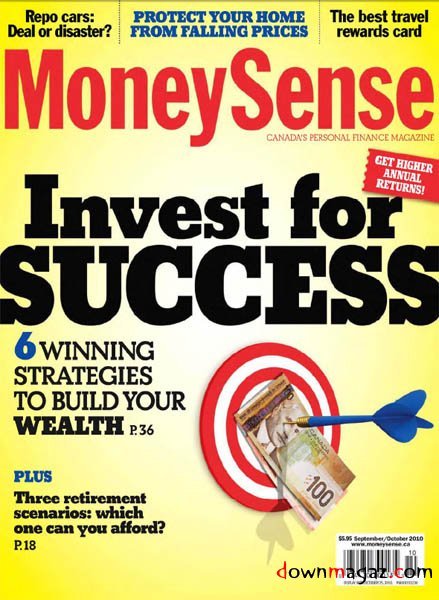 MoneySense September October 2010 MoneySense September October 2010