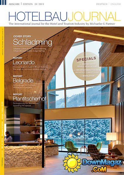 Hotelbau Journal Edition 24 - August 2013 Hotelbau Journal Edition 24 - August 2013