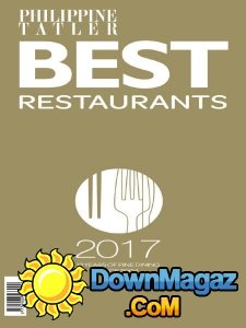 Philippine Tatler - Best Restaurants Guide 2017 Philippine Tatler - Best Restaurants Guide 2017