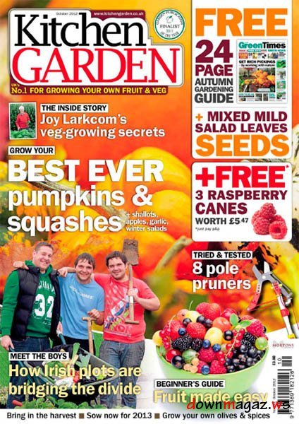 Kitchen Garden - October 2012 Kitchen Garden - October 2012