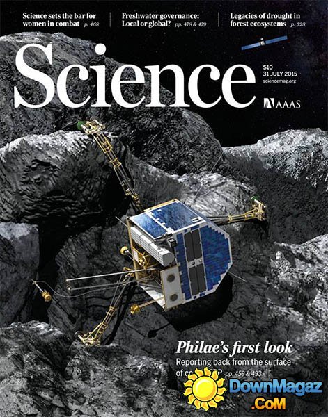 Science USA - 31 July 2015 Science USA - 31 July 2015