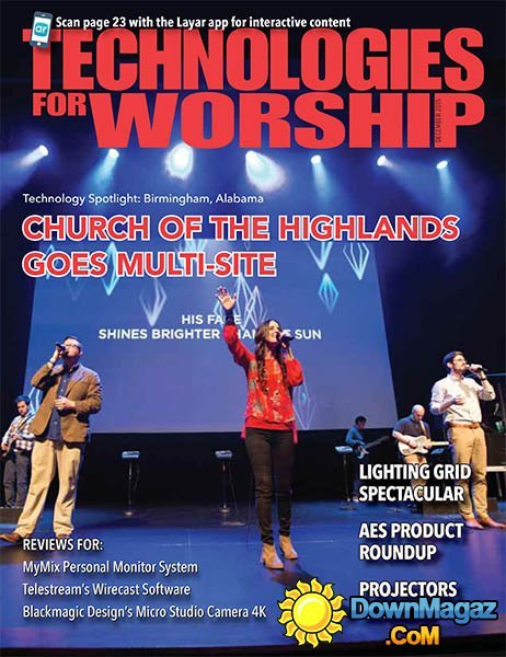 Technologies for Worship Magazine - December 2015 Technologies for Worship Magazine - December 2015