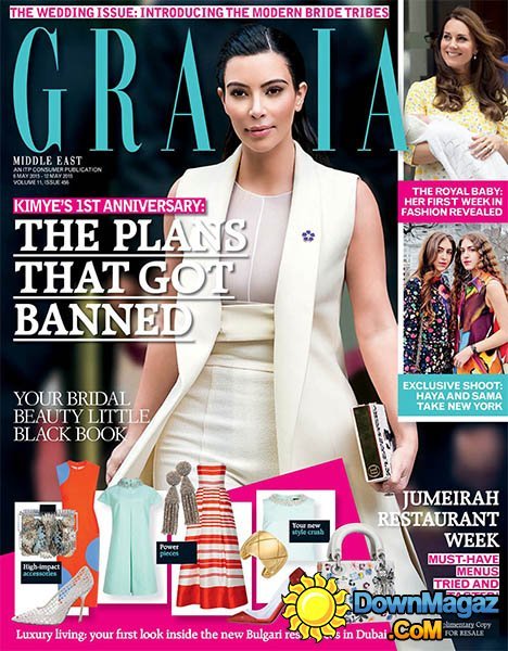 Grazia Middle East - 6 May 2015 Grazia Middle East - 6 May 2015