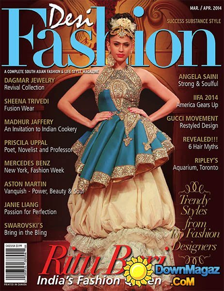 Desi Fashion – March/April 2014 Desi Fashion – March/April 2014