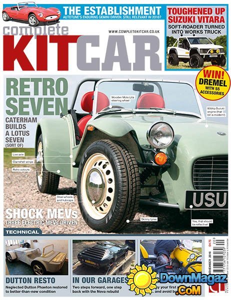 Complete Kit Car - November 2016 Complete Kit Car - November 2016