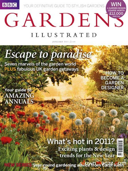 BBC Gardens Illustrated - January 2011 BBC Gardens Illustrated - January 2011