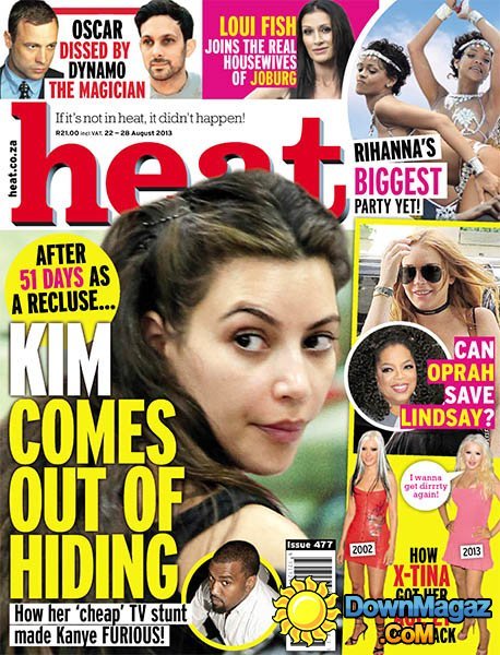 Heat South Africa - 22 August 2013 Heat South Africa - 22 August 2013