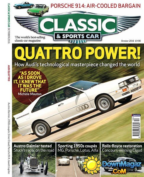 Classic & Sports Car UK - October 2016 Classic & Sports Car UK - October 2016