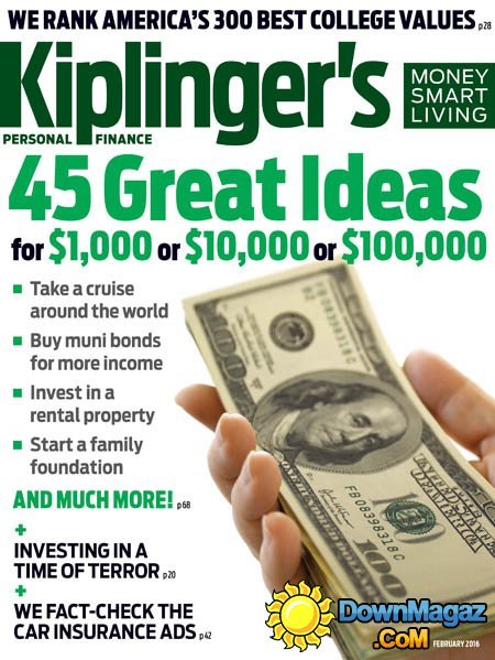 Kiplinger's Personal Finance - February 2016 Kiplinger's Personal Finance - February 2016