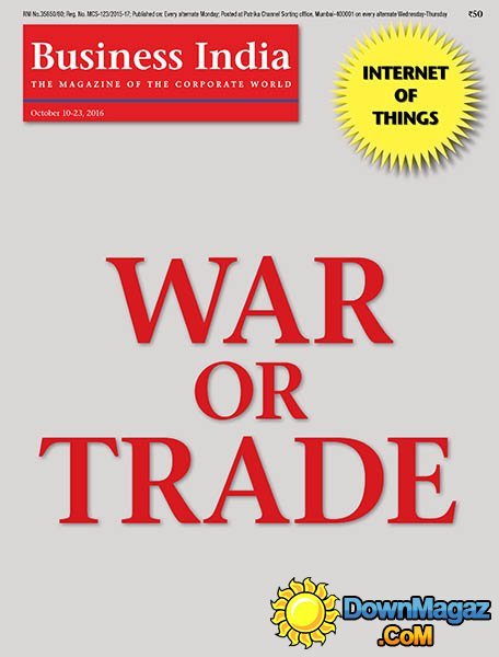 Business India - October 10, 2016 Business India - October 10, 2016