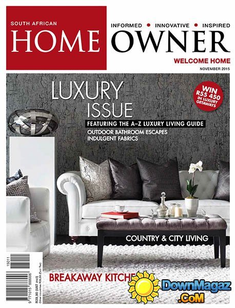 South African Home Owner - November 2015 South African Home Owner - November 2015