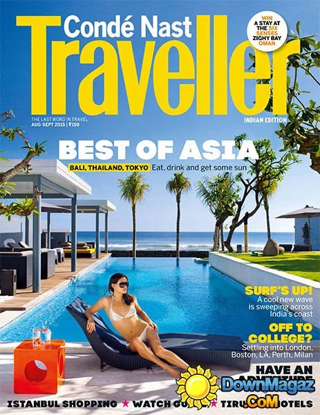 Conde Nast Traveller India - August/September 2015 Conde Nast Traveller India - August/September 2015