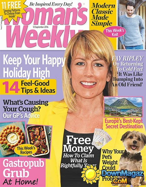Woman's Weekly UK - 13 September 2016 Woman's Weekly UK - 13 September 2016