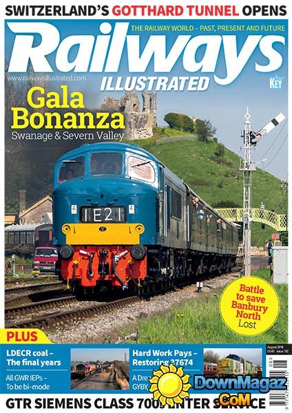Railways Illustrated - August 2016 Railways Illustrated - August 2016