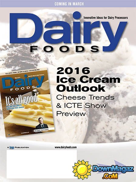 Dairy Foods USA - January 2016 Dairy Foods USA - January 2016
