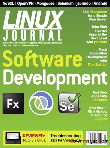 Linux Journal April 2010 Linux Journal April 2010