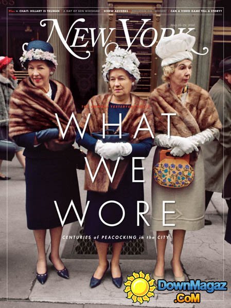 New York Magazine - 16 May 2016 New York Magazine - 16 May 2016