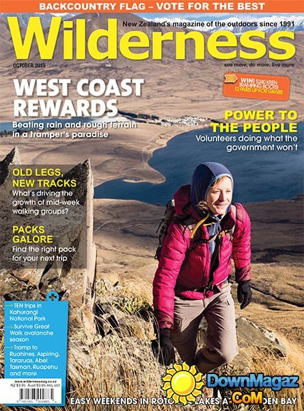 Wilderness NZ - October 2015 Wilderness NZ - October 2015
