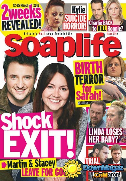 Soaplife - 12 March 2016 Soaplife - 12 March 2016