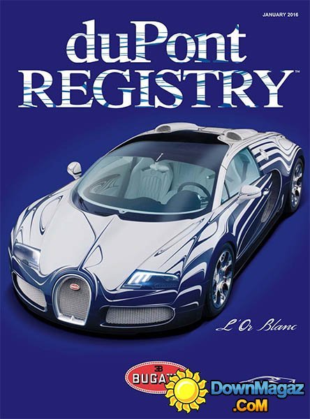 duPont REGISTRY USA - Janaury 2016 duPont REGISTRY USA - Janaury 2016