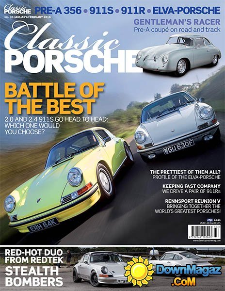Classic Porsche UK - January/February 2016 Classic Porsche UK - January/February 2016