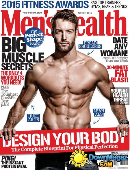 Men's Health South Africa - August 2015 Men's Health South Africa - August 2015