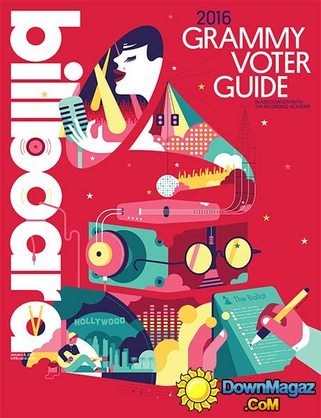 Billboard USA - 2 January 2016 Billboard USA - 2 January 2016