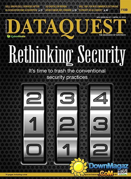 DataQuest - 15 April 2016 DataQuest - 15 April 2016