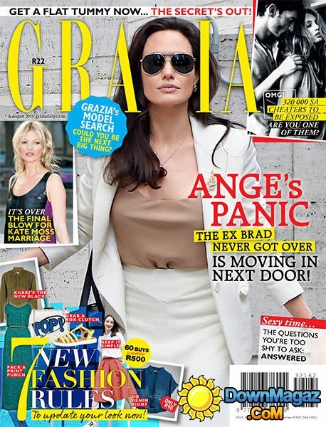 Grazia South Africa - 5 August 2015 Grazia South Africa - 5 August 2015