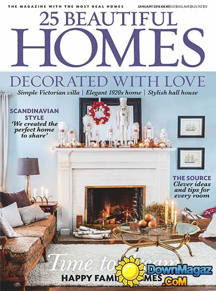 25 Beautiful Homes UK - January 2016 25 Beautiful Homes UK - January 2016