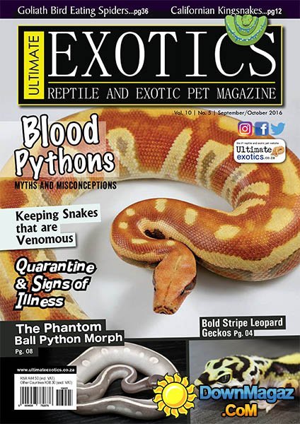 Ultimate Exotics - September-October 2016 Ultimate Exotics - September-October 2016