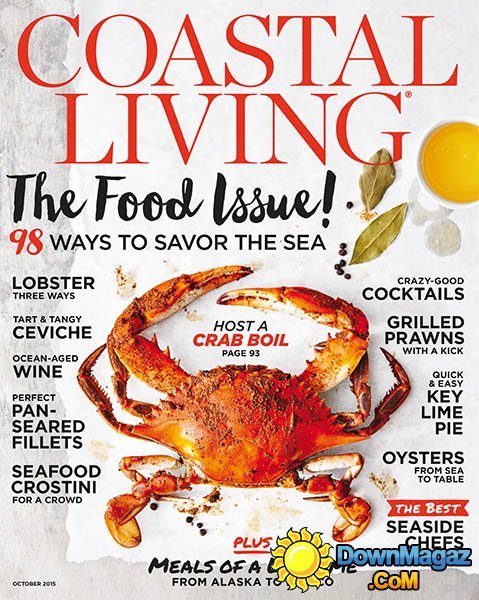 Coastal Living USA - October 2015 Coastal Living USA - October 2015