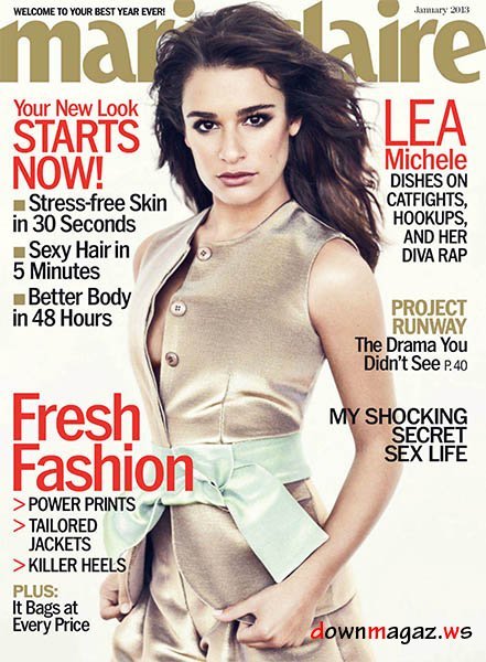 Marie Claire USA - January 2013 Marie Claire USA - January 2013